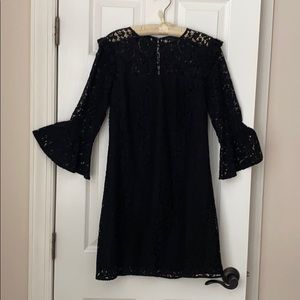 Ann Taylor Black Lace Dresd